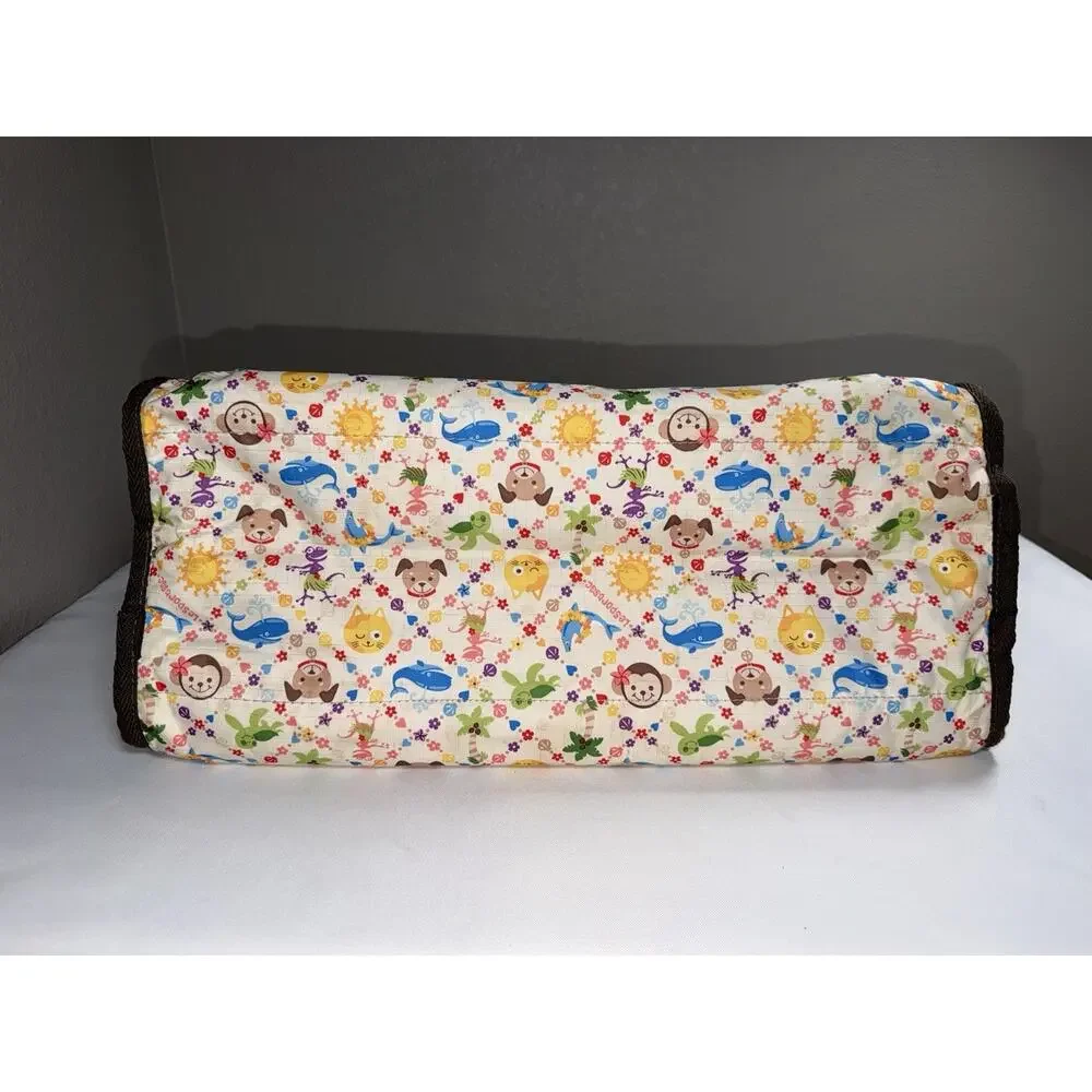 LeSportSac Island Cuties Hawaii Baby Travel Duffel Diaper Bag Changing Pad Pouch